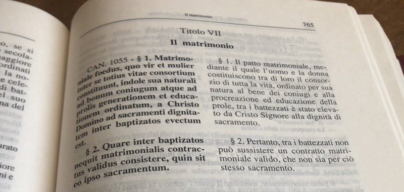 Lezionario matrimonio