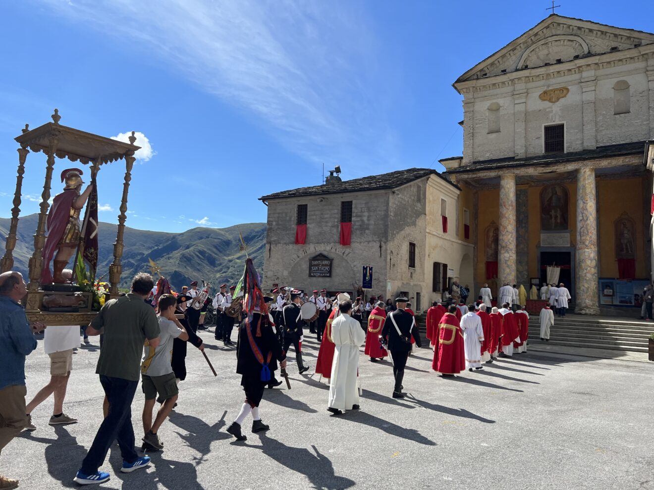Festa al Santuario di Castelmagno